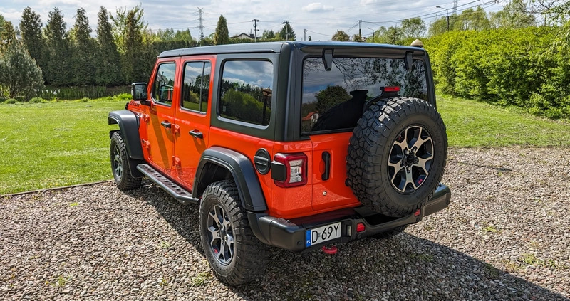 Jeep Wrangler cena 189000 przebieg: 39000, rok produkcji 2020 z Warszawa małe 667